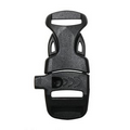 Black 5/8" Whistle Side Release Buckle